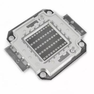 China SMD 50W UV Led Lamp 365nm 380nm 395nm Curing Chip 50w 365nm 380nm 395nm High Power Led UV Led Purple Light for sale