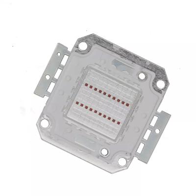 China SMD LEM 20W Red Led Lamp 620nm 660nm 730nm IR 850nm 940nm 20W IR LED Red Chip Lamp Bead For High Power for sale