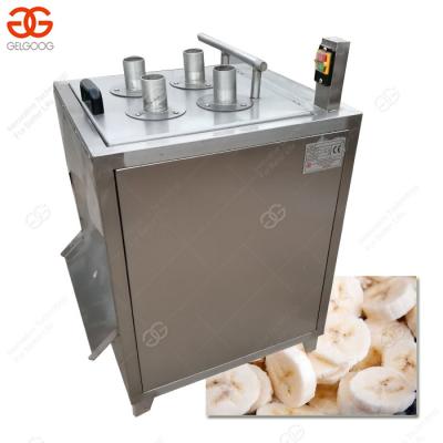 China Fruit Processing Plant Gelgoog GG-CP1 300kg/h Plantain Banana Chips Cutting Machine With Price for sale