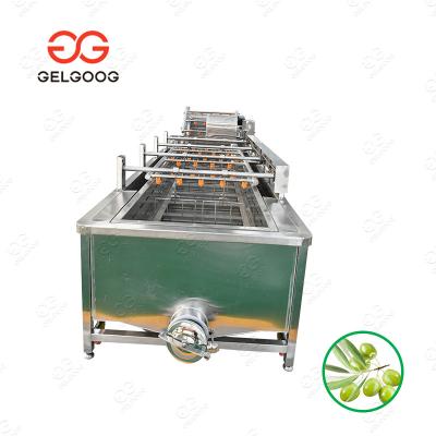 China High Efficiency Automatic Gelgoog Salad Vegetable Chili Olive Washing Machine Industrial Vegetables Commercial Fruit Seal for sale