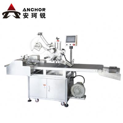 China TS-210D Automatic Food Flat Surface Suction Labeling Machine Multiple Function for sale