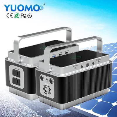 China Power Station 250w 60000mah Solar Power System Remote Control Portable Energy Storage Battery / Outdoor Mini Fast Charging Power Banks for sale