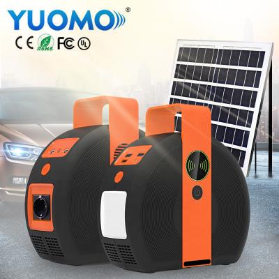 China Type C Off Grid Solar Power System 42000mah 150W UPS Energy Storage Portable Power Station / Mini Solar Power Bank Outdoor for sale