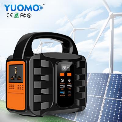 China 150W Home No Gasoline Generator Power Station Solar Portable EV Fast Charging Charger/Outdoor UPS LiFePO4 Lithium Generator for sale