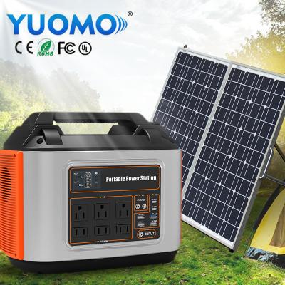 China Portable LiFePO4 Lithium Generator Home Campers RVs 500W 135000mah No Gasoline No Noise Power Station / Solar Generator Power Banks for sale