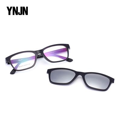 China Fashion Sunglasses China YNJN Interchangeable Lens Polarized Magnetic Removable Sunglasses Ultem for sale