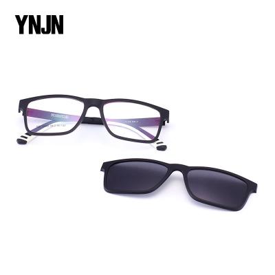 China 2021 New Fashion Sunglasses High Quality Custom Square Polarized Magnet Clip On Sunglasses for sale