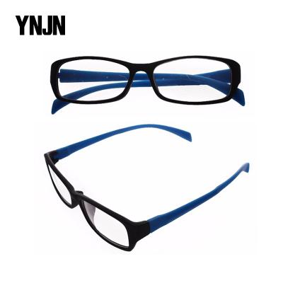 China For reading glass fast delivery blue and black frame with optical glasses brand your own optical frames glasses for sale