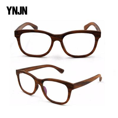 China For Reading Glasses 2018 New Wholesale Fashionable Customized Carve Logo Wooden Eyeglasses for sale