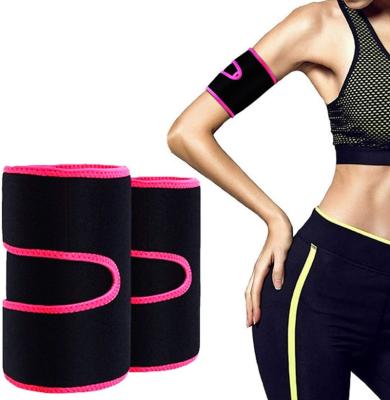 China Arm Slimmer Hot Sweat Arm Slimmer Wraps Trimmers Pair Adjust Compression Weight Loss Arm Sweat Trimmers For Women And Men for sale