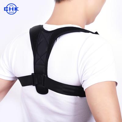 China Wholesale Adjustable Breathable Medical High Clavicle Support Posture Corrector Back Belt for sale