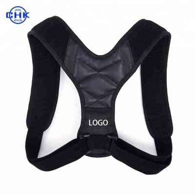 China Adjustable Neoprene Shoulder Support Brace Posture Upper Back Corrector Suitable Under Clothes For Daily Wear. for sale