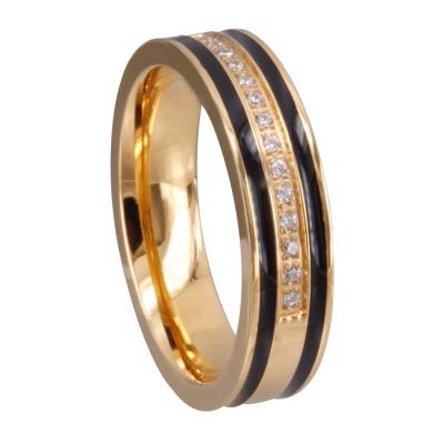 China Shenzhen cheng CLASSIC jewelers wholesales stainless steel gold filled high quality rings for sale