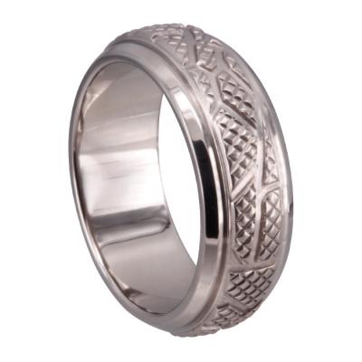 China Dome Rings Cheap Simple Rings Shape Stainless Steel Mens Ring With High Quality for sale