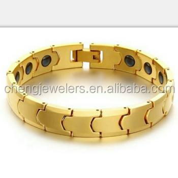 China Vintage Fashion Tungsten Jewelry Sicret Gold Bracelet For Men for sale