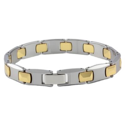 China Tungsten Carbide Bracelet Mens Gold Hand Chain Fashion Design Vintage Bulk Buy from China for sale