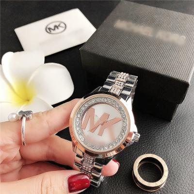 China 2022 famous brand chronograph feature unisex luxury men waterproof flower casual wristwatches set with jewelry women quartz watches for sale