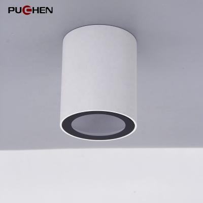 China PUCHEN Factory Industrial Supply Led Bathroom IP44 Warm Surface Mounted 70*90mm Aluminum Tube GU10 Downlight MR16 Popular Commercial for sale