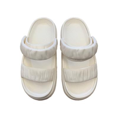 China 2022 Summer Hot Selling Beach Platform Cushioning Slips Girls Women Slippers Soft Sandals for sale