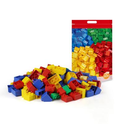 China Construction Toy Kids Toys Developmental Plastic Square Stacking Mini Brick Building Toys For Gifts for sale