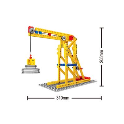 China Construction toy construction best construction site giant diy crane kids building sets block toy for sale for sale