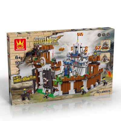 China Building Toy WANGE New Design Stone Castles Inventions Building Block For Sale for sale