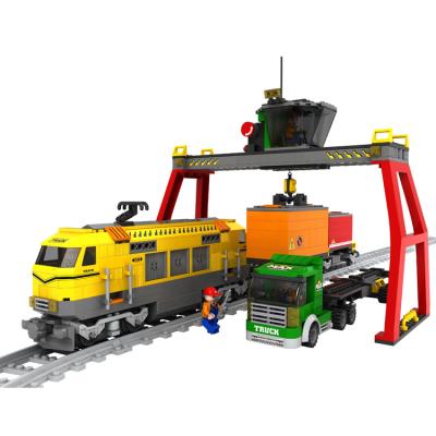 China AUSINI 792pcs toy price building block building line toy train for sale for sale