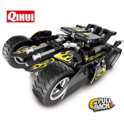 China Hot Selling Giant Building Toy QIHUI Push Car Intellect Toy Brick For 6 Years for sale