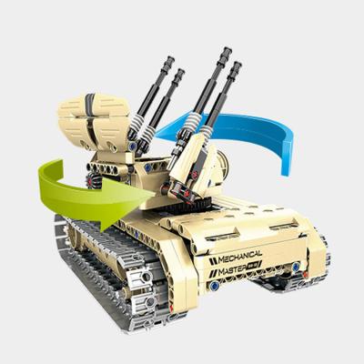 China Huge Construction Toy QH Remote Control Tank Family Kids Playing Learning Kid Building Block Toy for sale