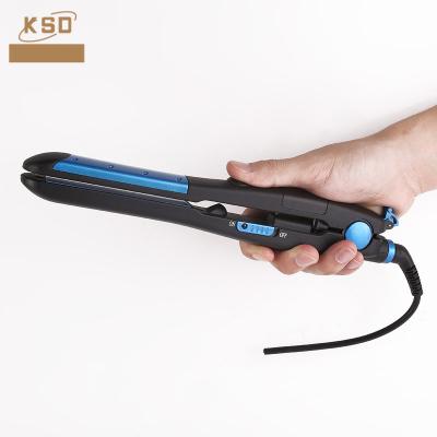 China Acero plano a medida para salón de belleza suministros de marca privada Electric Hair Straightener en venta