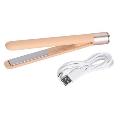 China Outdoor Dual Wet Dry Function Hair Straightener With Convenient USB Charge Cable for sale