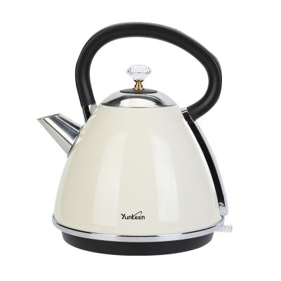 China High Quality Temperature Control 360 Degree Rotating Bottom 360 Degree Rotating 304 Base Stainless Steel Electric Kettle 220V Cordless Kettles for sale