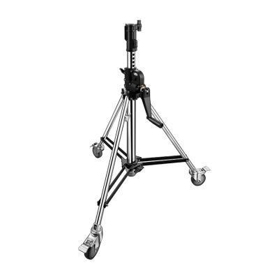 China Ring Light High Quality Newest Fashion Monopod Studio Camera Wheel Wheel Studio Photography Light Stand Tripod for sale