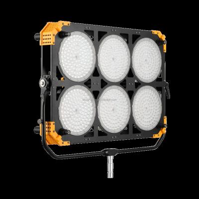 China Film Studio Television Whosale PDL Manufacturing Stage Lighting Bicolor Square Foil Professional Atmosphere Photography Studio Lights for sale