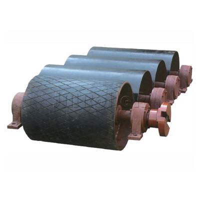 China 16mn Shell Material Welded Hub Type Conveyor Pulley Backbone Of Smooth Conveyor Systems for sale