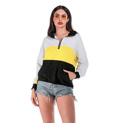 China Autumn and winter new women's anti-shrink long sleeve hooded sweater women's loose T-shirt for sale