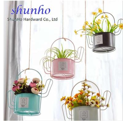 China Modern Home Decoration Hanging Cactus Planter for sale