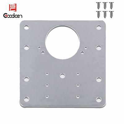 China Modern Modern Stainless Steel Kitchen Cabinet Door Hinge Repair Plate for sale