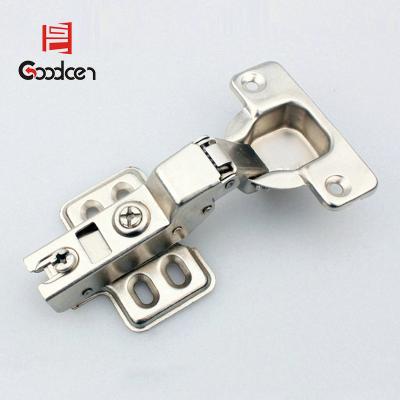 China Modern Goodcen Factory Cabinet Accessories Slide-on Hydraulic Iron Furniture Hinge for sale