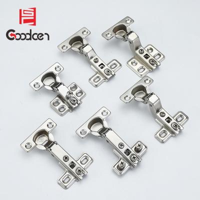 China 2/4 Cup Hole Furniture Hardware Fittings 26mm Concealed Modern Mini Cabinet Hinges for sale