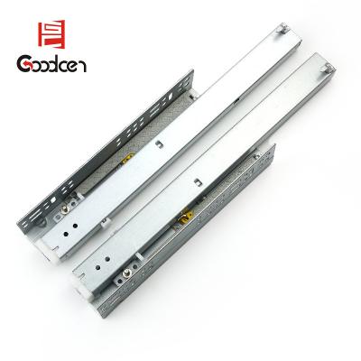 China Easy to install and disassemble popular product 2022 plug style push to open undermount drawer slide for sale