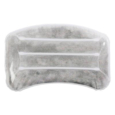 China WELLRICH Bathtub Sustainable Spa Pillow Gel Bath Pillow Suction Cups Luxury Comfort Cooling Neck Relax Cushion (Gray) for sale