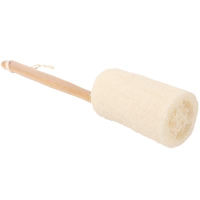 China All Natural WELLRICH Loofah Sponge Exfoliating Body Sponge Scrubber, Long Handle Back Sweep for Men and Women in Bath Spa Shower for sale