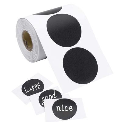 China Waterproof popular personal self-adhesive sticker labels custom adhesive round sticker printing roll with custom logo for sale