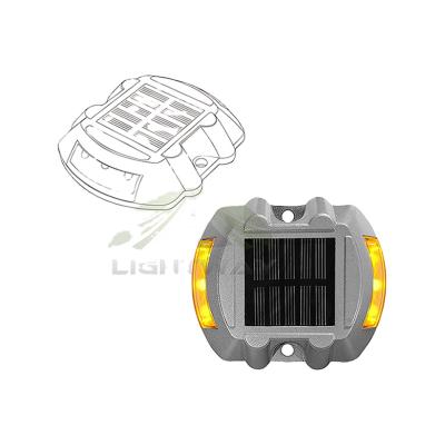 China High Quality Aluminum Road Aluminum Outdoor Waterproof Solar Led Light Stud for sale