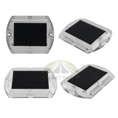 China Plastic Best Quality Solar Reflective Sidewalk Beacon Road Stud for sale