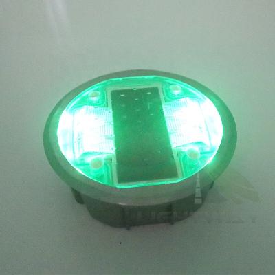 China Cast Aluminum Solar Power Driveway Light Beacon Reflect Led Crystal Road Stud Box for sale