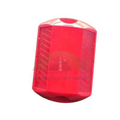 China ABS Road Safety Durable ABS Plastic Roadside Reflector Cat Eye Reflective Road Stud Curb Marker Road Spike for sale