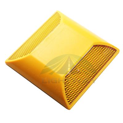 China ABS Plastic Reflective Manufacturer Price Chart Road Stud Roadside Reflectors Marker for sale