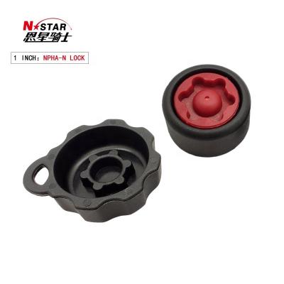 China NSTAR Direct Button 1 Inch Connecting Rod Height Stable Special Key Holder Mobile Phone Quality Motorcycle Anti-theft Accessories for sale